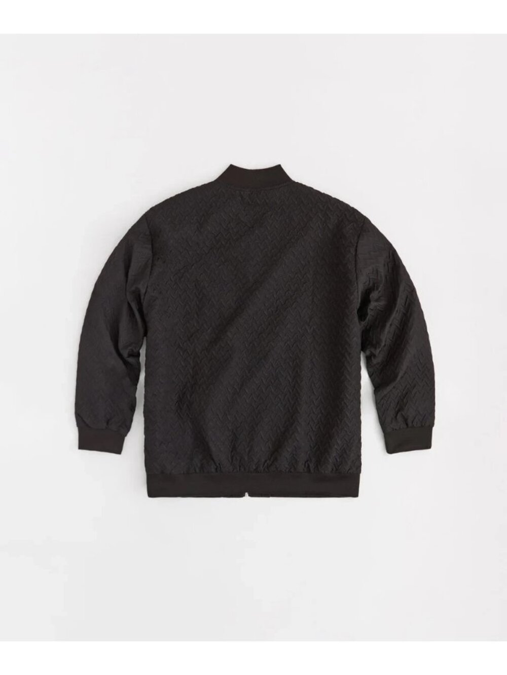 Reason Men Varsity Coach Chenille Patch Jacket Black Size Large - Picture 2 of 4